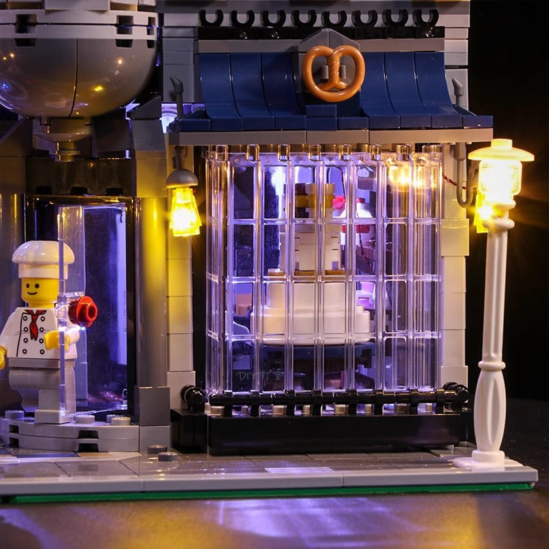 LED Licht Set für LEGO Creator Expert Stadtleben (10255) inkl. Fernbedienung