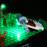 Ensemble d'éclairage LED pour LEGO Star Wars : Diorama d'entraînement Jedi sur Dagobah (75330)