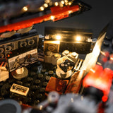 Ensemble d'éclairage LED pour LEGO Star Wars : Le Faucon Noir (75389) avec télécommande