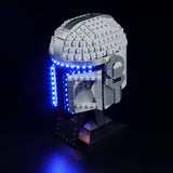 Ensemble de lumières LED pour casque LEGO Star Wars : The Mandalorian (75328)