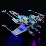 Ensemble d'éclairage LED pour LEGO Star Wars : X-Wing Starfighter (75355) avec télécommande