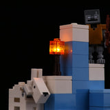 LED Licht Set für LEGO The Frozen Peaks (21243)