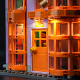 Ensemble de lumières LED pour LEGO Chemin de Traverse : Farces pour Sorciers Facétieux des Weasley (76422)
