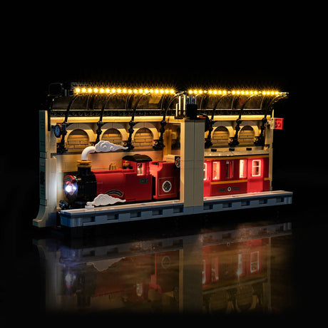 BrickBling LED Licht Set für LEGO Harry Potter: Buchstütze: Hogwarts™ Express (76450) inkl. Fernbedienung P92402