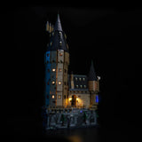 Kit d'éclairage LED pour LEGO Harry Potter : Château de Poudlard™ : La Tour Principale (76454) avec télécommande
