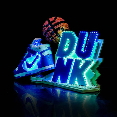 Ensemble de lumières LED pour LEGO Nike Dunk x LEGO® (43008)