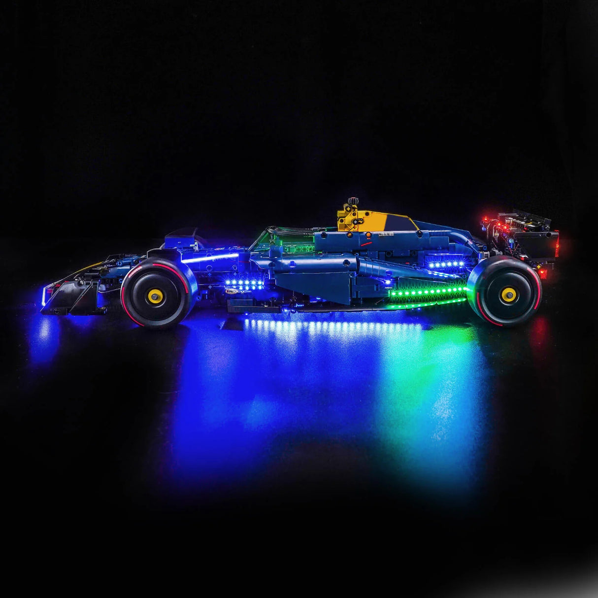 Kit d'éclairage LED pour la voiture de course LEGO Oracle Red Bull Racing RB20 F1 (42206) avec télécommande