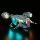 Ensemble d'éclairage LED pour LEGO Star Wars : Le Razor Crest (75331) avec télécommande