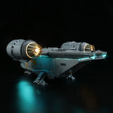 Ensemble d'éclairage LED pour LEGO Star Wars : Le Razor Crest (75331) avec télécommande