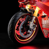 Kit d'éclairage LED pour moto LEGO Ducati Panigale V4 S (42202) avec télécommande