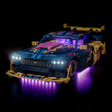 LED Licht Set für LEGO Ford Mustang GT Auto aus der Tuning-Werkstatt (42236) inkl. Fernbedienung