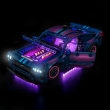 LED Licht Set für LEGO Ford Mustang GT Auto aus der Tuning-Werkstatt (42236) inkl. Fernbedienung