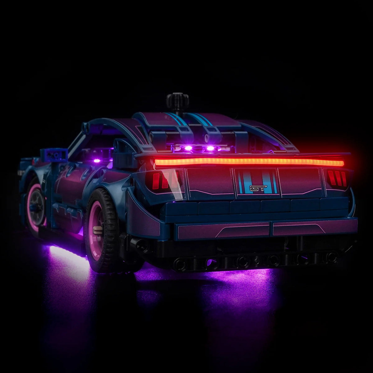 LED Licht Set für LEGO Ford Mustang GT Auto aus der Tuning-Werkstatt (42236) inkl. Fernbedienung