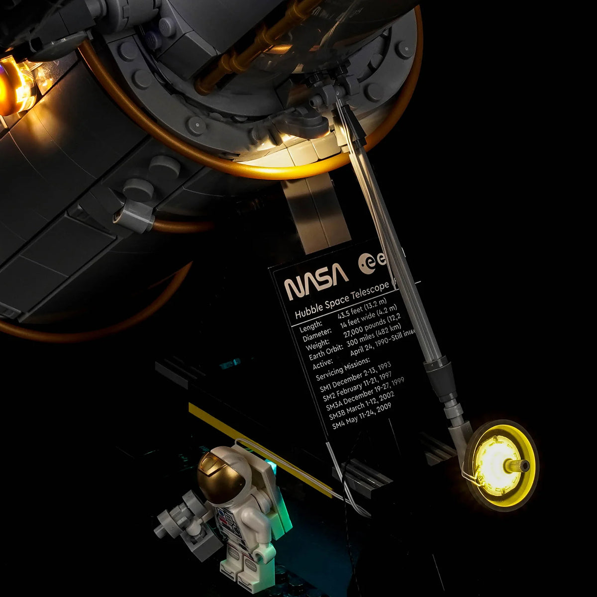 LED Licht Set für LEGO Hubble-Weltraumteleskop (11382) inkl. Fernbedienung