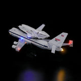 Ensemble d'éclairage LED pour la navette spatiale LEGO Jumbo (10360) avec télécommande
