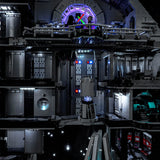 Ensemble d'éclairage LED pour LEGO Star Wars : Étoile de la Mort (75419) avec télécommande