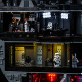 Ensemble d'éclairage LED pour LEGO Star Wars : Étoile de la Mort (75419) avec télécommande