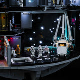 Ensemble d'éclairage LED pour LEGO Star Wars : Étoile de la Mort (75419) avec télécommande