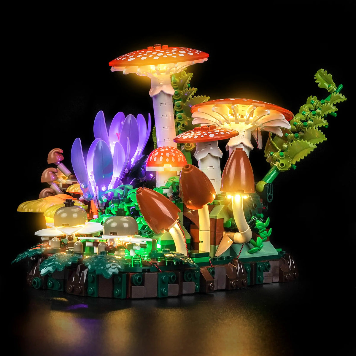 LED Licht Set für LEGO Waldpilze (11505) inkl. Fernbedienung