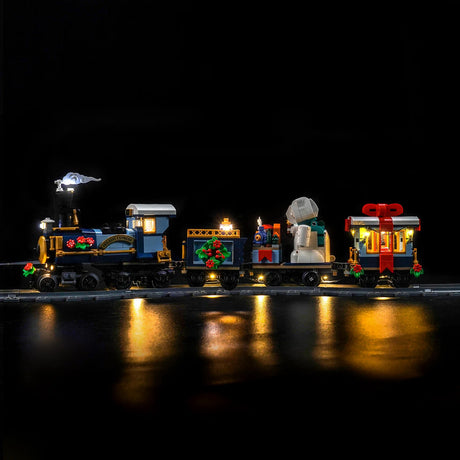 Ensemble de lumières LED pour LEGO Christmas Express (10361) avec télécommande