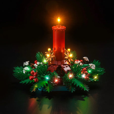 BrickBling LED Licht Set für LEGO Weihnachtsgesteck (40743) P74401