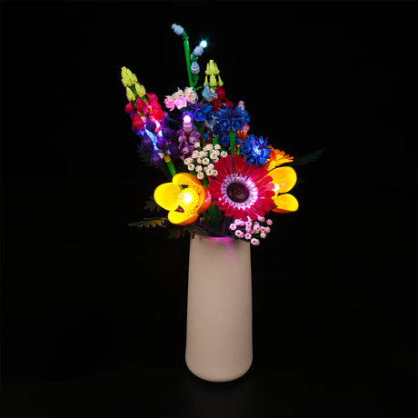 BrickBling LED Licht Set für LEGO Wildblumenstrauss (10313) P45101