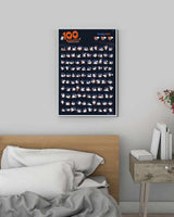 Kamasutra 100 Bucketlist - Rubbelposter / Scratch Map