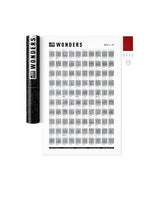 Liste des 100 merveilles du monde à découvrir - Affiche à gratter / Carte à gratter