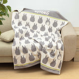 Couverture douce Mon Voisin Totoro « Silhouette » (115 x 85 cm)
