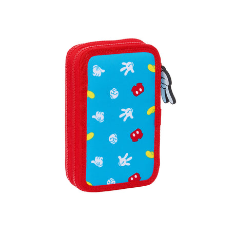 Trousse Mickey Mouse « Fantastique » - Trousse comprenant stylos, taille-crayon et gomme (28 pièces)