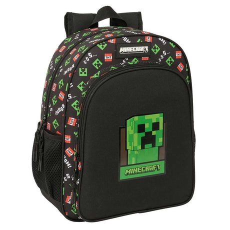 Safta Minecraft "Creeper" (15l) - Kinderrucksack SA-612647640