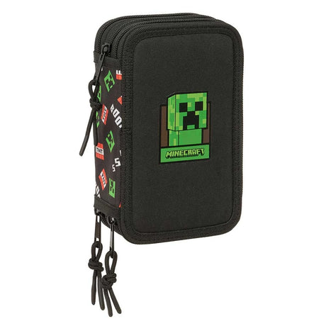 Safta Minecraft "Creeper" - Etui inkl. Stifte, Spitzer und Radiergummi (37 Teile) SA-412647857