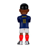 Rueckansicht einer Mbappe Spielfigur im blauen Trikot mit der Nummer 10