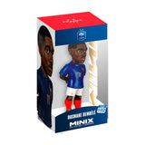Minix Sammelfigur von Ousmane Dembele im Trikot der französischen Nationalmannschaft in der Verpackung