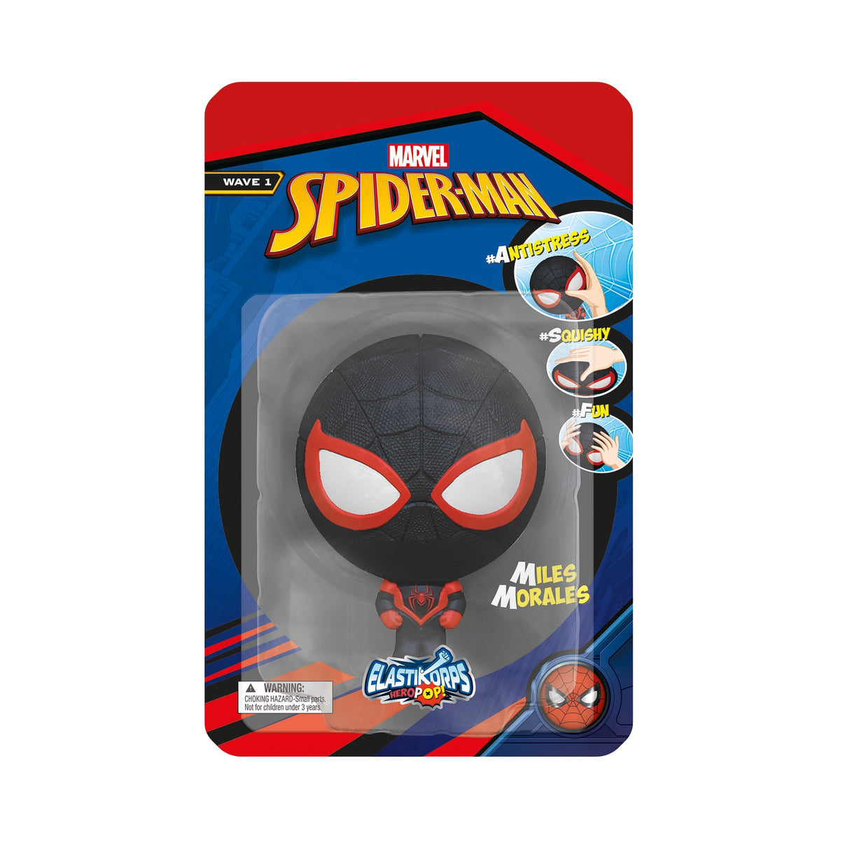 HeroPop Marvel - Miles Morales (10 cm) - Verformbare Figur
