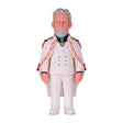 Sammelfigur eines Mannes mit grauem Bart in weißer Uniform mit Umhang