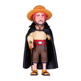 Shanks Figur mit Strohhut und schwarzem Umhang