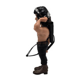 Rambo Actionfigur mit Pfeil und Bogen in Seitenansicht