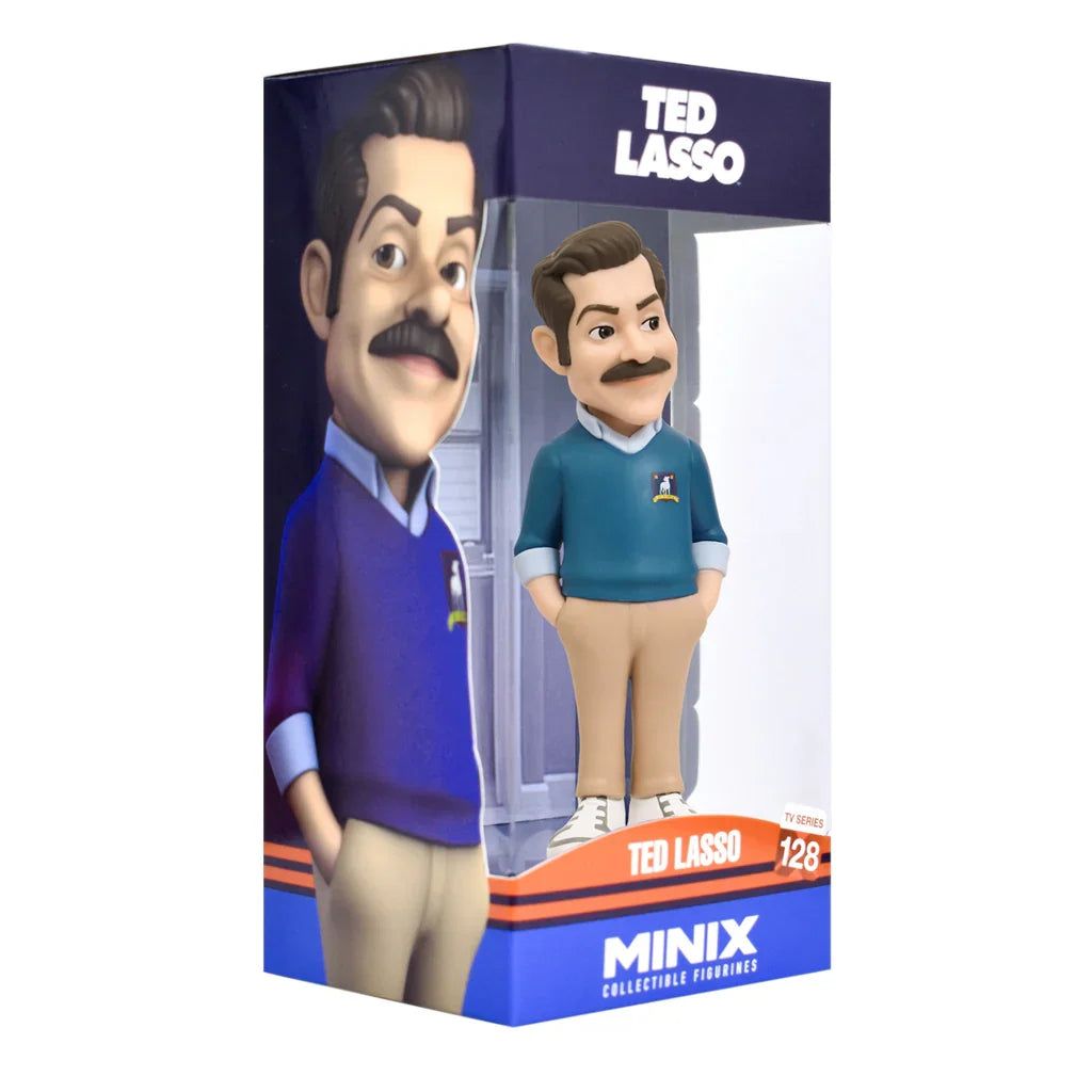 Minix Sammelfigur von Ted Lasso in der Originalverpackung