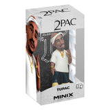 Figurine de collection Tupac / 2Pac - T-shirt blanc 12 cm (Musique 114)