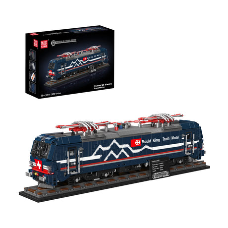 Mould King Elektrolokomotive "Vectron MS" (inkl. Fernbedienung) - Klemmbausteine MK-12045