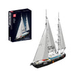 Mould King 10194 Modernes Segelboot Baukasten mit Verpackung