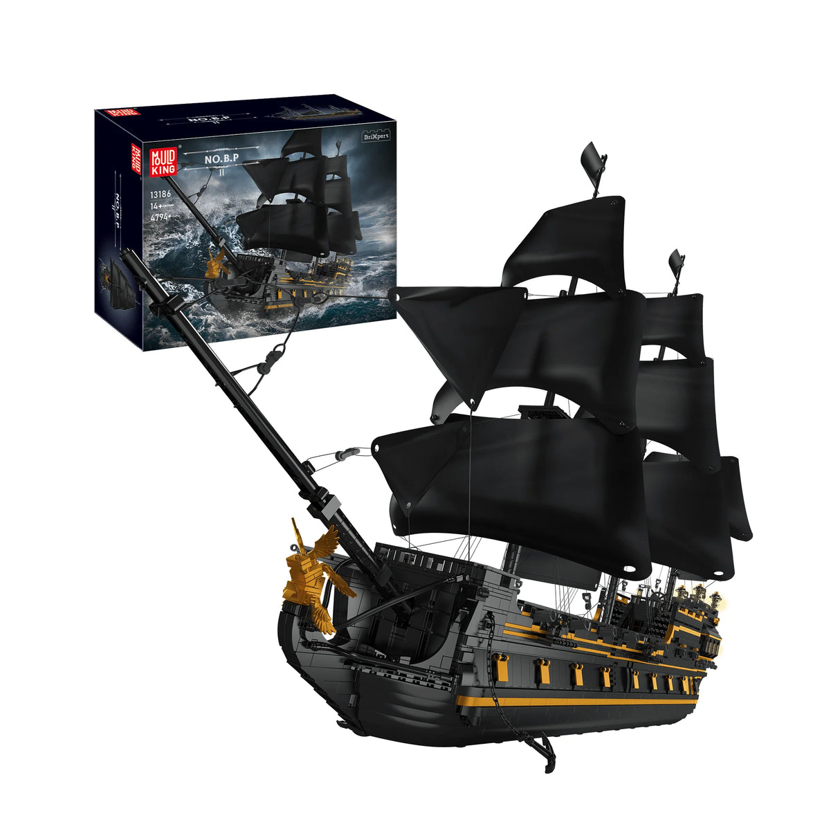 Le bateau pirate « Black Pearl II » - blocs de construction