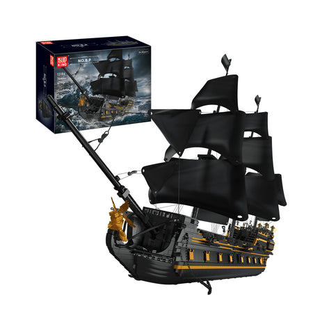 Mould King Piratenschiff "Black Pearl II" - Klemmbausteine MK-13186