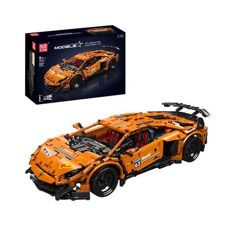 Mould King Sportwagen Aventador SVJ (inkl. Fernbedienung) - Klemmbausteine MK-13177S