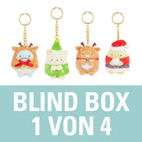 Boîte mystère - Série Noël Sumikkogurashi - Porte-clés
