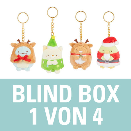 AQI Mystery Box - Sumikkogurashi Weihnachts-Serie - Schlüsselanhänger AQI-US20093