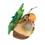 La Légende de Zelda : Les Larmes du Royaume - Korok avec sac à dos (17 cm) - Peluche