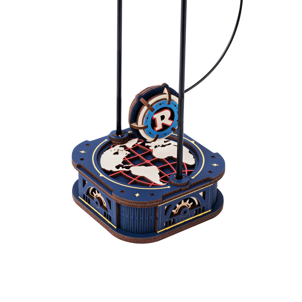 Pendule d'équilibre Ocean Fisher - Kit en bois 3D