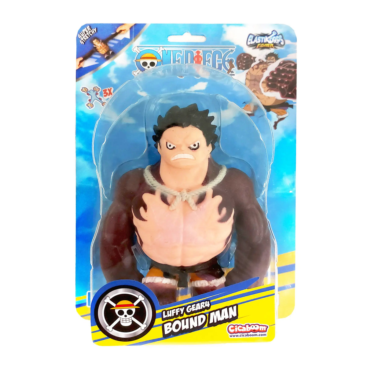 One Piece - Luffy Gear 4 Boundman (13 cm) - Figurine articulée extensible